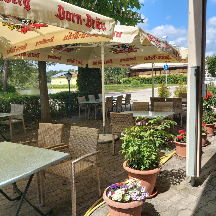 Gasthaus Pension Rezatgrund Windsbach ภายนอก รูปภาพ